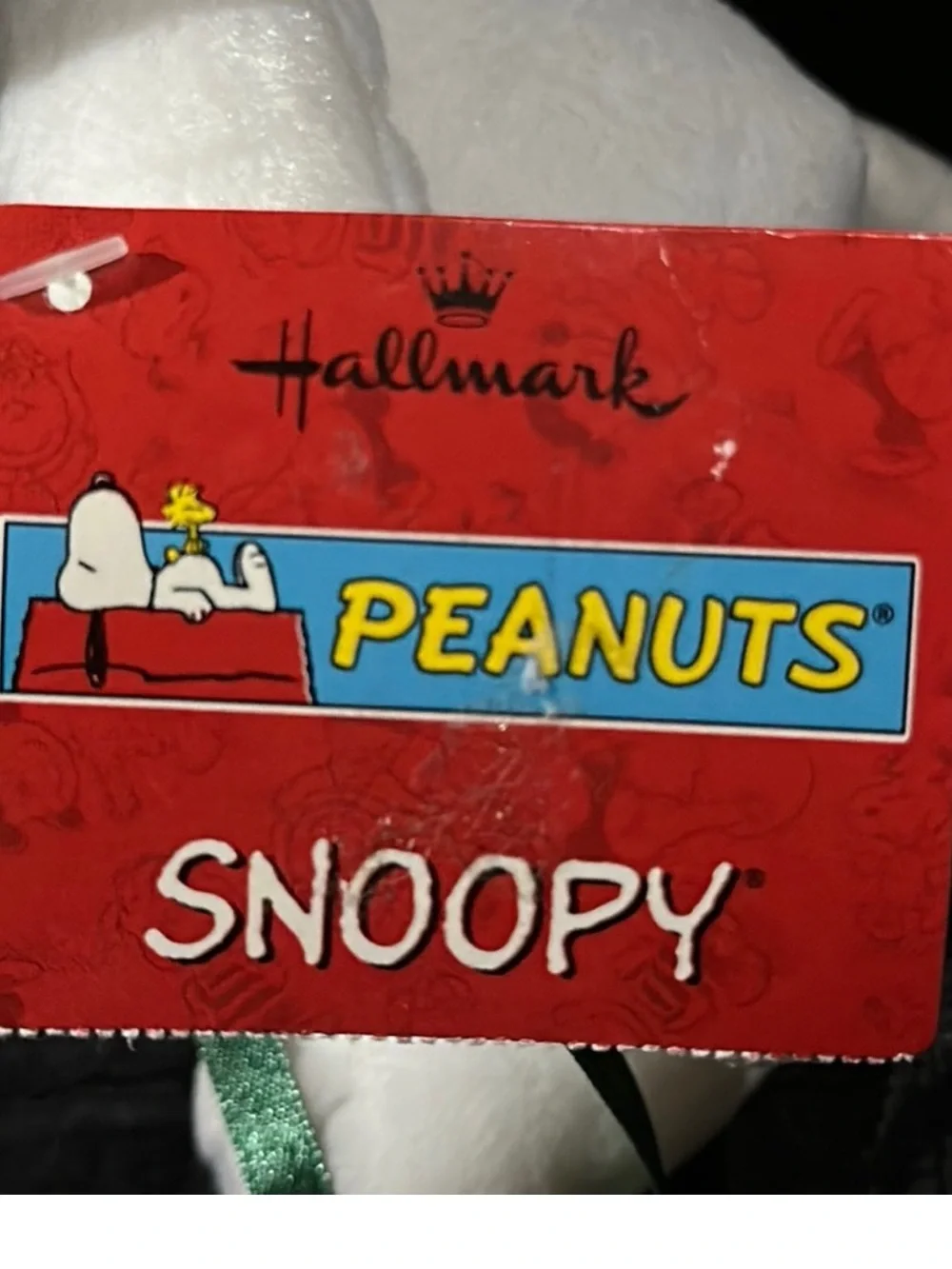 Hallmark~Peanuts 10” Snoopy Reindeer Plushie